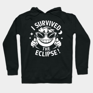 I Survived The Eclipse Funny Eclipse 2024 shirt -Eclipse Tee Hoodie